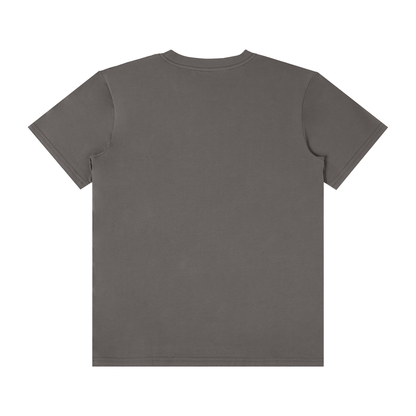 Back view of the Urbanova Essential Crew Tee in a soft cotton-blend for everyday comfort and versatile streetwear style.