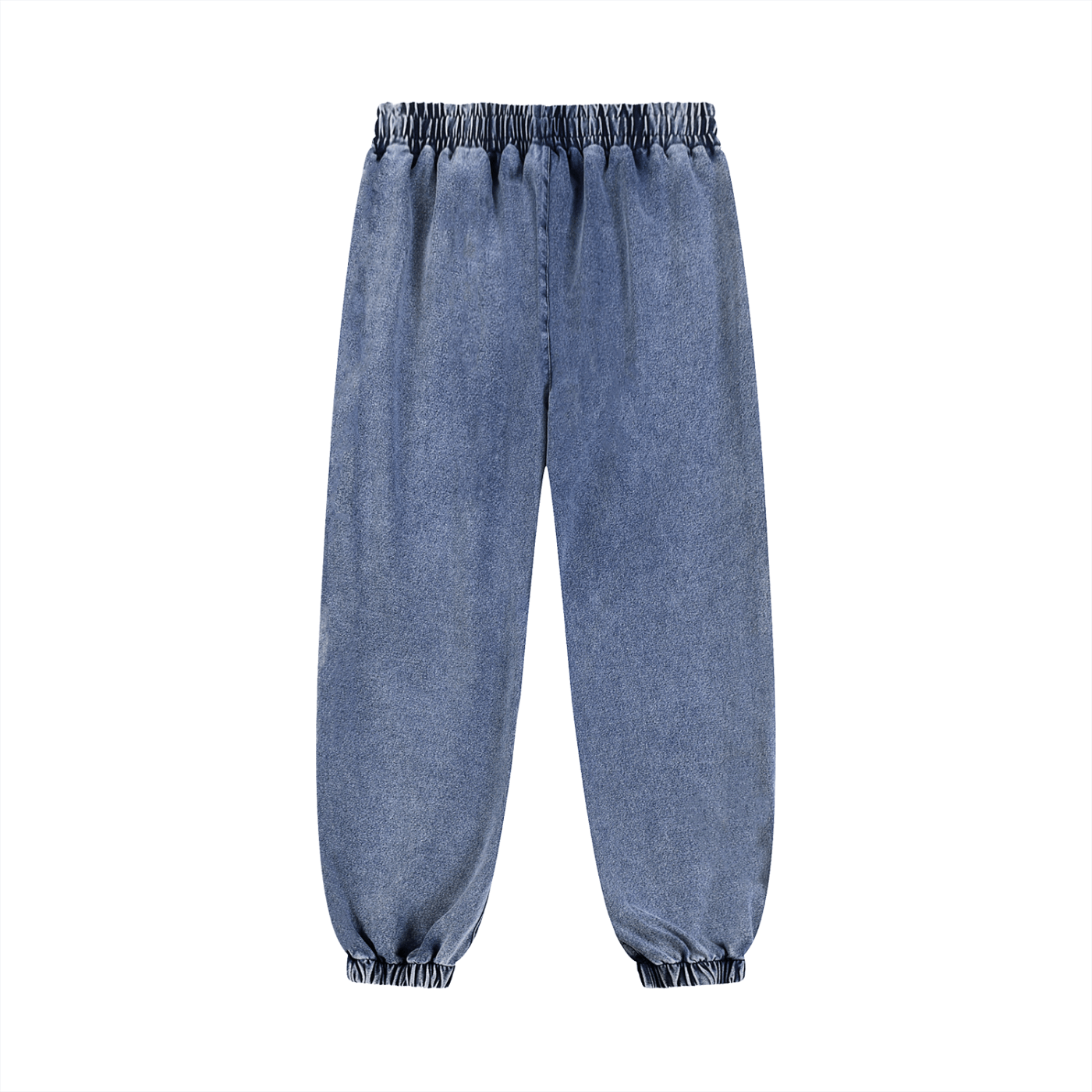 URBANOVA Complete Comfort Set – Hoodie & Jogger Bundle joggers in blue denim with elastic waistband
