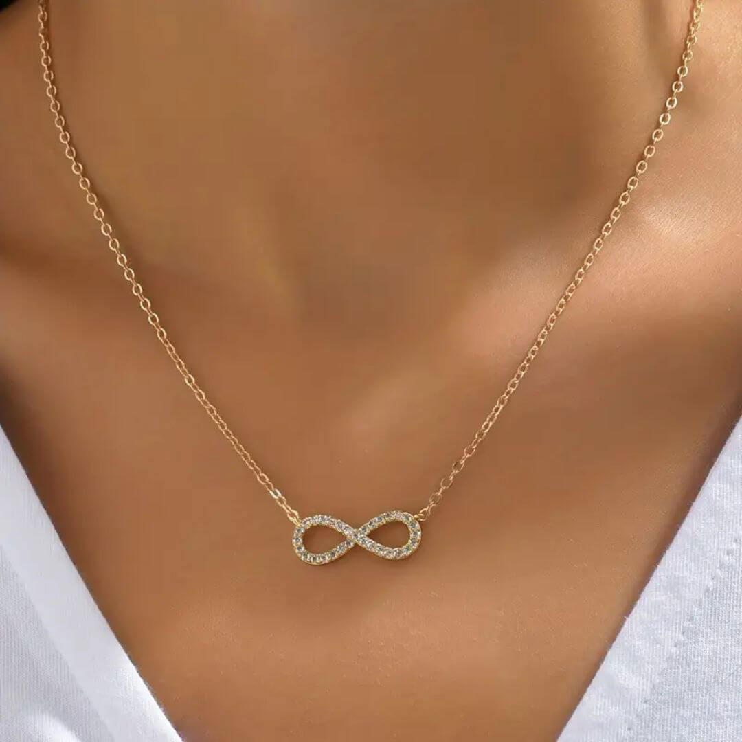 Infinity Symbol Pendant Necklace - Timeless Sterling Silver Design