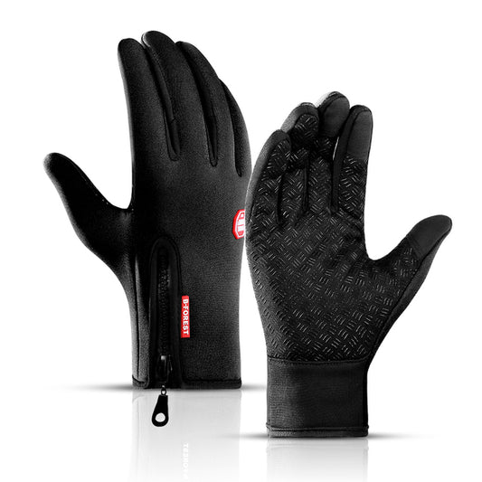 Thermal Winter Cycling Gloves - Touchscreen Compatible with Wrist Support