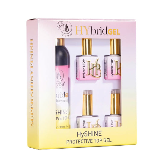 HyShine Top Gel Refill Kit - Long-lasting Gloss Finish