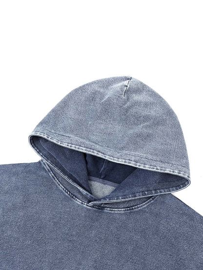 URBANOVA Complete Comfort Set – Hoodie & Jogger Bundle grey hoodie with hood and classic denim style fabric.