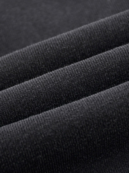 Close-up of the soft fabric texture of the URBANOVA-Acid Washed Fleece Hoodie, showcasing its premium cotton quality.