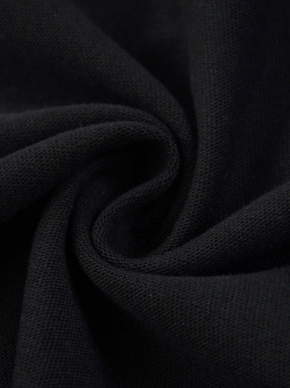 Close-up of lightweight cotton fabric showcasing its texture for Lightweight Cotton Classic Fit T-Shirt.