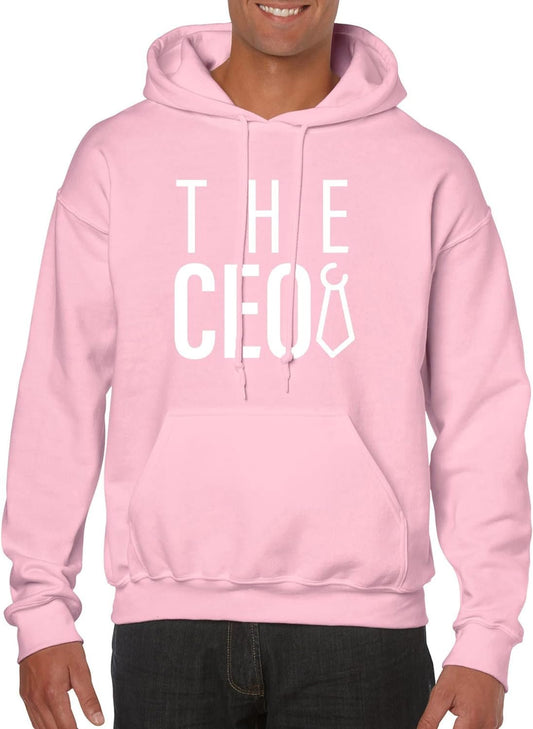 THE CEO Pink Hoodie - Premium Statement Streetwear | URBANOVA